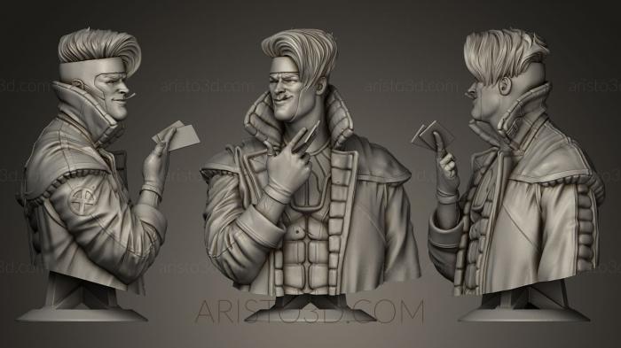 Busts of heroes and monsters (BUSTH_0142) 3D model for CNC machine